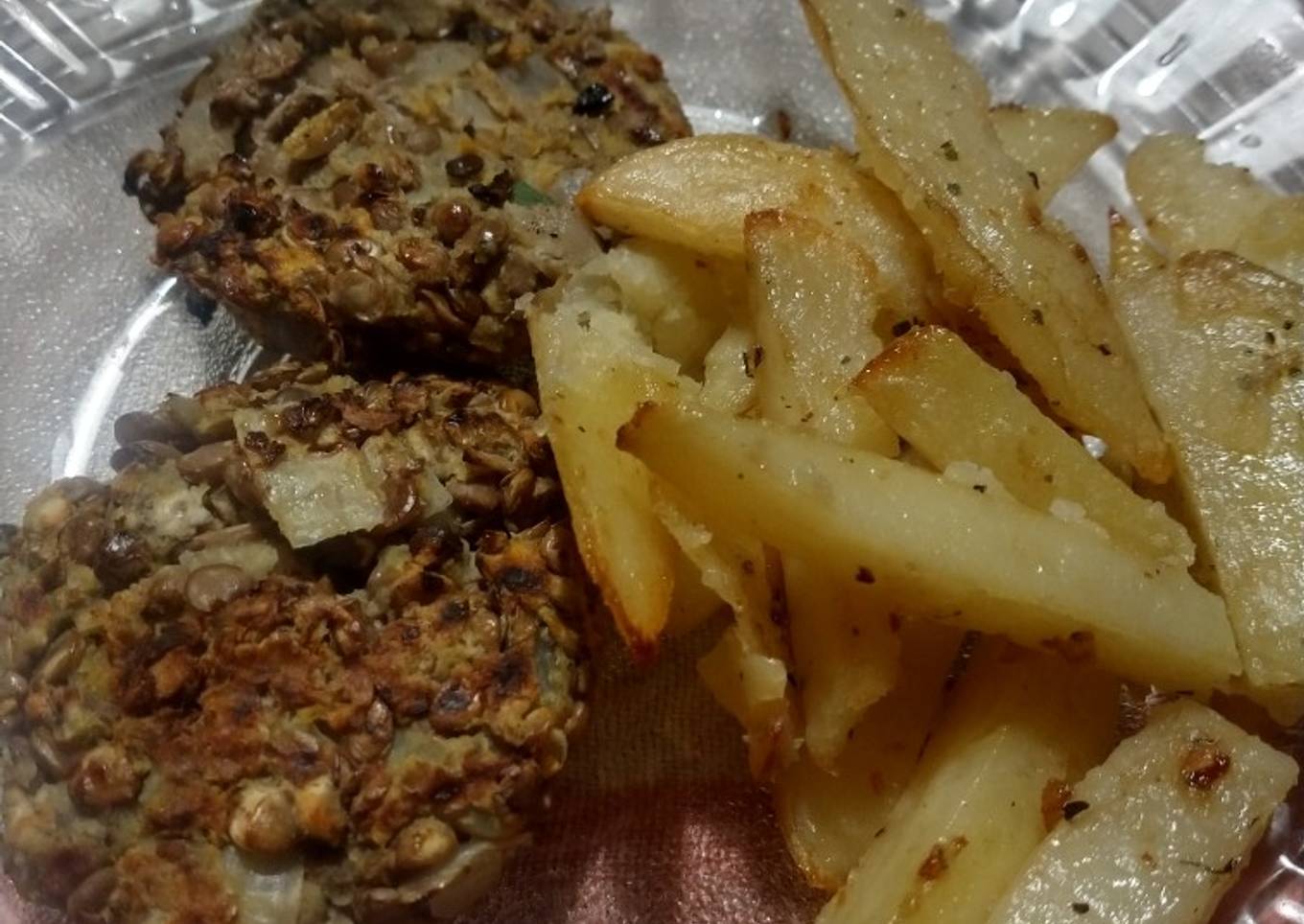 Hamburguesas de lentejas