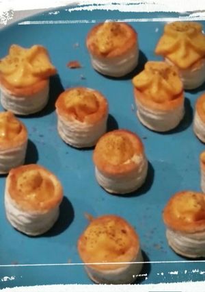 Una foto de Bocaditos de espuma de tomate🍅