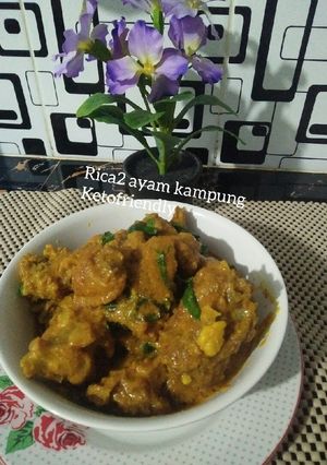 Foto resep Rica_rica ayam kampung #ketofriendly