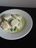 🥬Espinacas con bacalao en salsa bechamel🐟