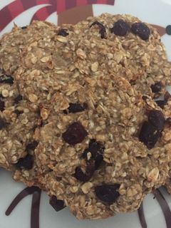 Una foto de Galletas de avena y plátano