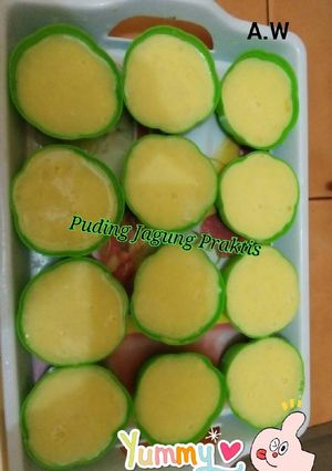 Foto resep Puding Jagung Praktis