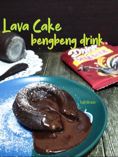 Foto resep Lava Cake Bengbeng Drink (no mixer, no oven)