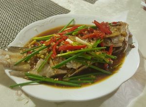 Foto resep Ikan Kerapu Tim Saus Hongkong