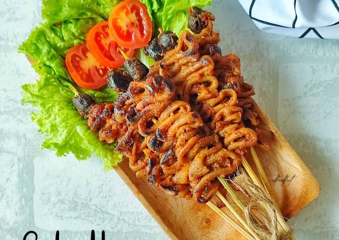 Resep Sate Usus Ala Angkringan Oleh Ellaelloet Cookpad