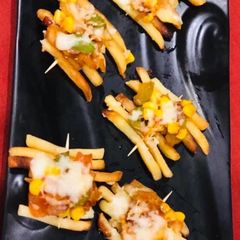A picture of Fries Pizza.