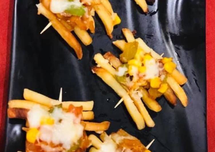 Recipe of Ultimate Fries Pizza