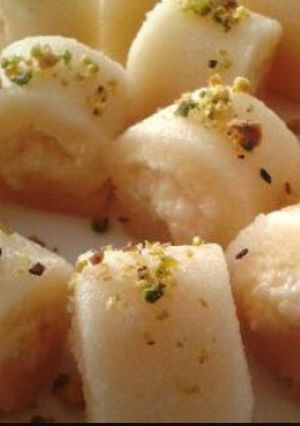 صورة لوصفة حلاوه الجبن ع طريقه السوريه
