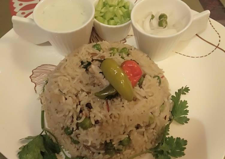 Chicken Matar Pulao