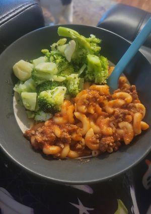 A picture of Bolognese Pasta.