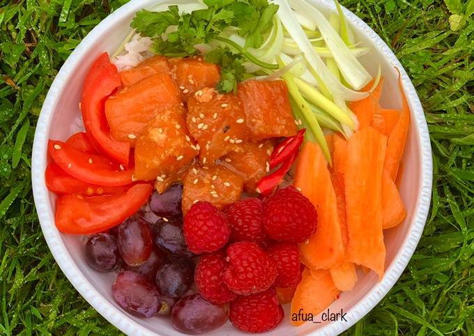 Recipe of Ultimate Poke bowl