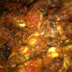 A picture of Pepper chicken.