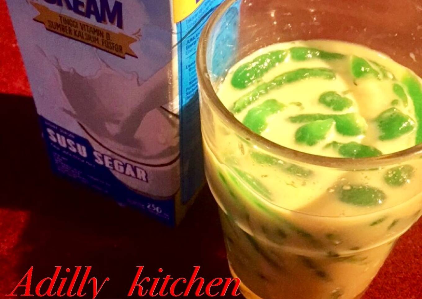 Cendol susu by adilly kitchen