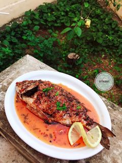 صورة لوصفة سمكة حرّة