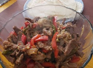 Una foto de Cómo hacer Fajitas de carne ¡de la manera más fácil!