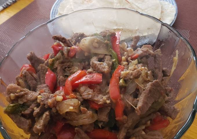 Cómo Hacer Fajitas De Carne ¡de La Manera Más Fácil Receta De Betsabé