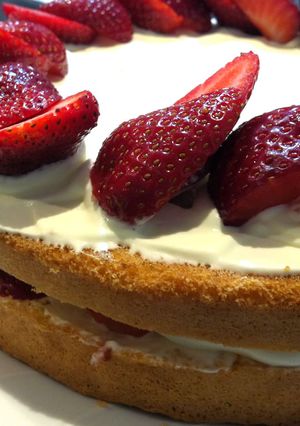 A picture of Strawberry Shortcake.