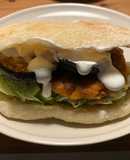 Hamburguesas de boniato y arroz