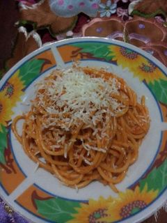Foto resep Spaghetti Saus Pedas