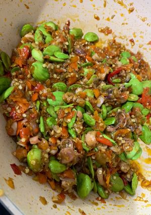 Foto resep Sambel pete cumi asin