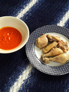 Foto resep Ayam Pop + Sambal Ayam Pop
