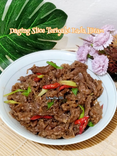 Foto resep Daging Slice Teriyaki Lada Hitam