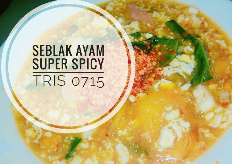 Seblak Ayam Super Spicy