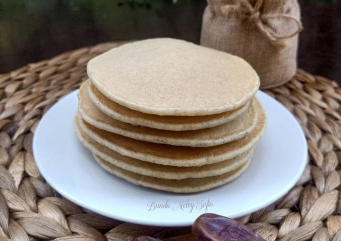 Pancake Ampas Susu Kurma