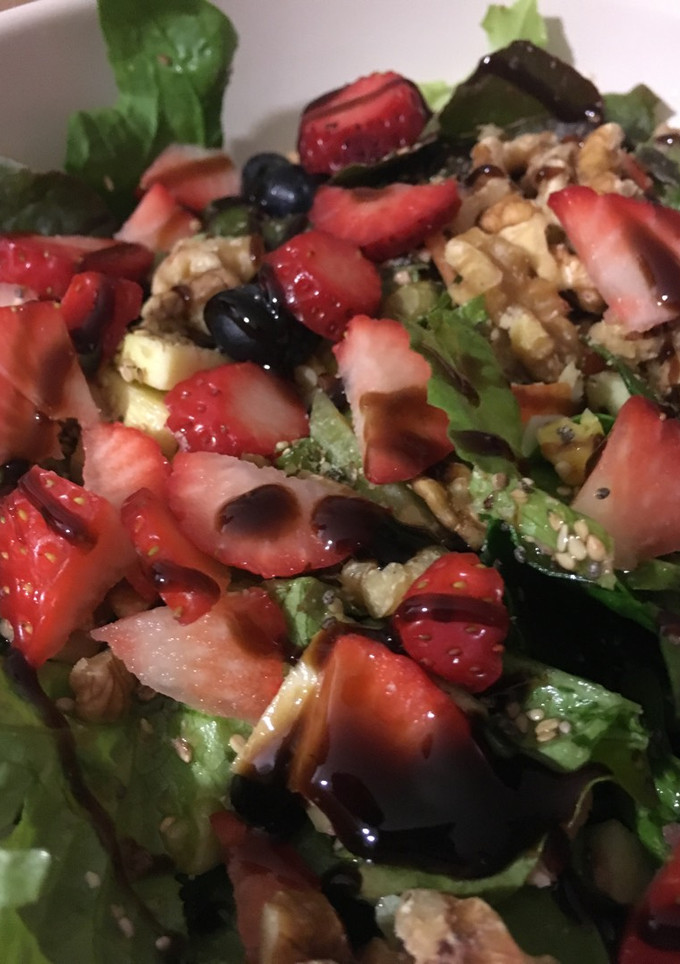 Una foto de Ensalada dulce
