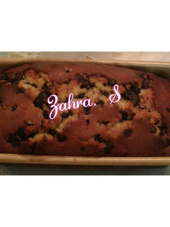 A picture of Banana Chocolate chip loaf.
