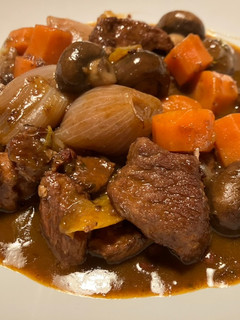 Una foto de Porc bourguignon