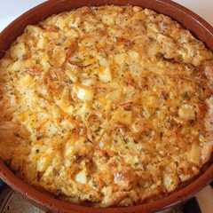 Una foto de Tortilla de Papas y Cebolla