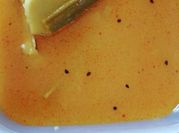 A picture of drumsticks cut