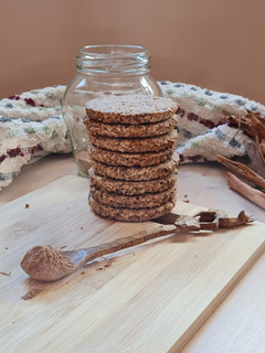 Una foto de Galletitas de avena y canela 🥣 sin azúcar