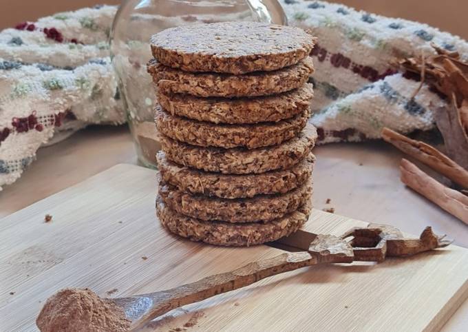 Galletitas de avena y canela ? sin azúcar Receta de Mate Amargo??-  Cookpad