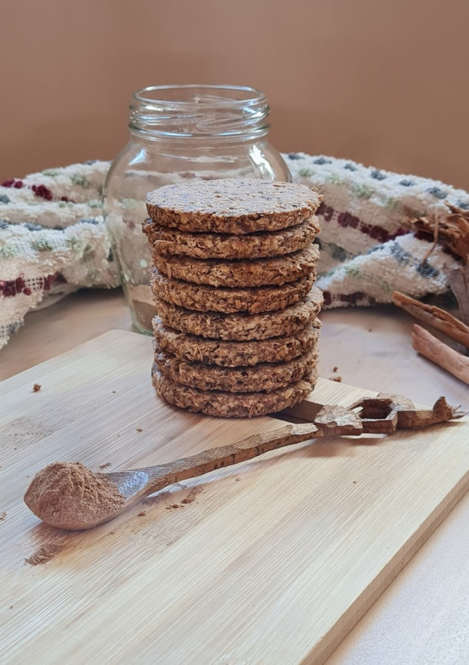 Una foto de Galletitas de avena y canela 🥣 sin azúcar