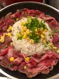 Classic Japanese Pepper Beef Rice (No Teppan Needed, Just a Frying Pan!)