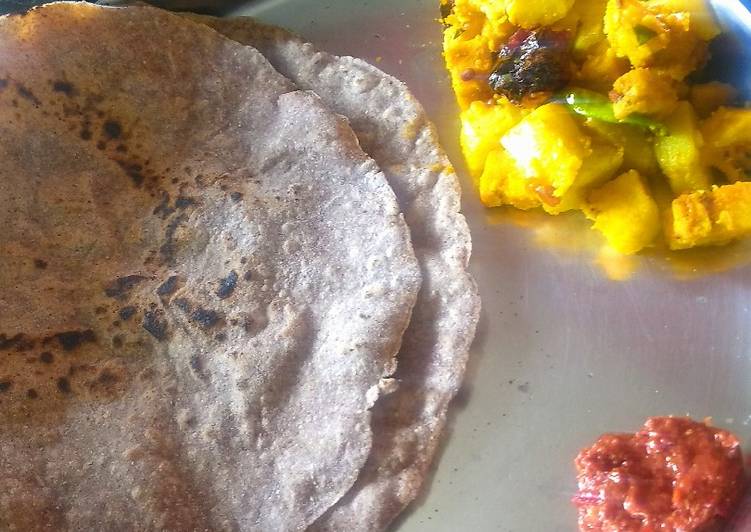 Easiest Way to Make Any-night-of-the-week Jowar Bajari Ragi bhakri