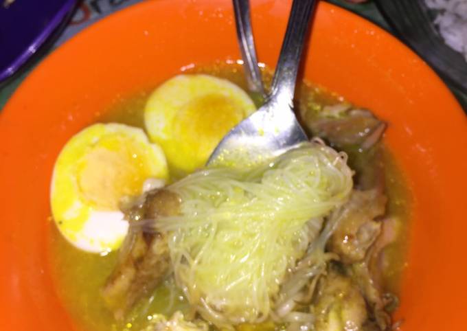 Soto ayam kemiri 💕