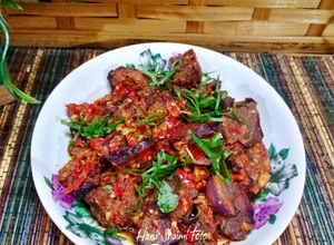 Gambar 2:5:25 - Daging salai masak balado