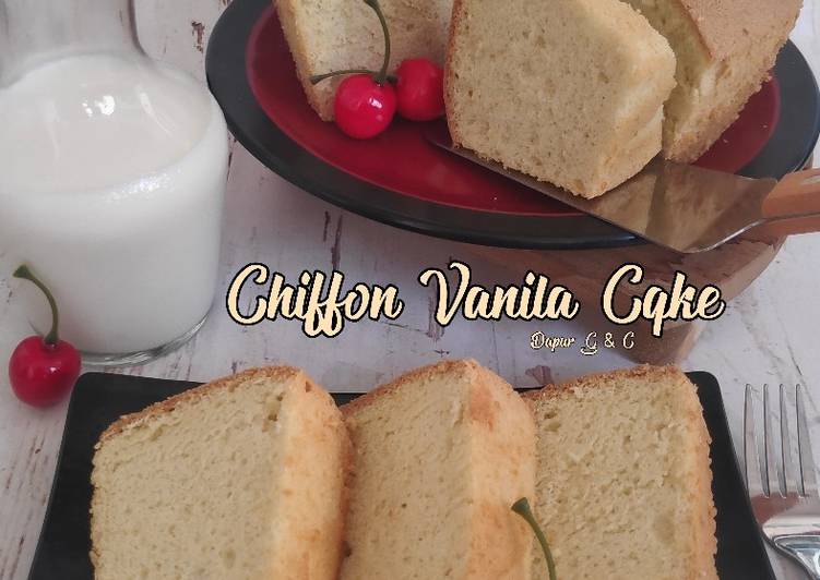 Chiffon Vanila cake