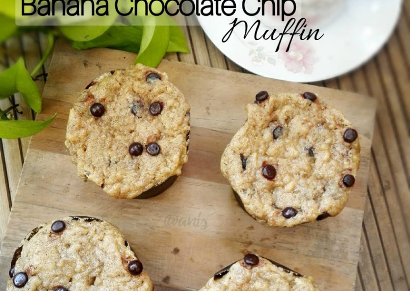 Banana Chocolate Chip Muffin