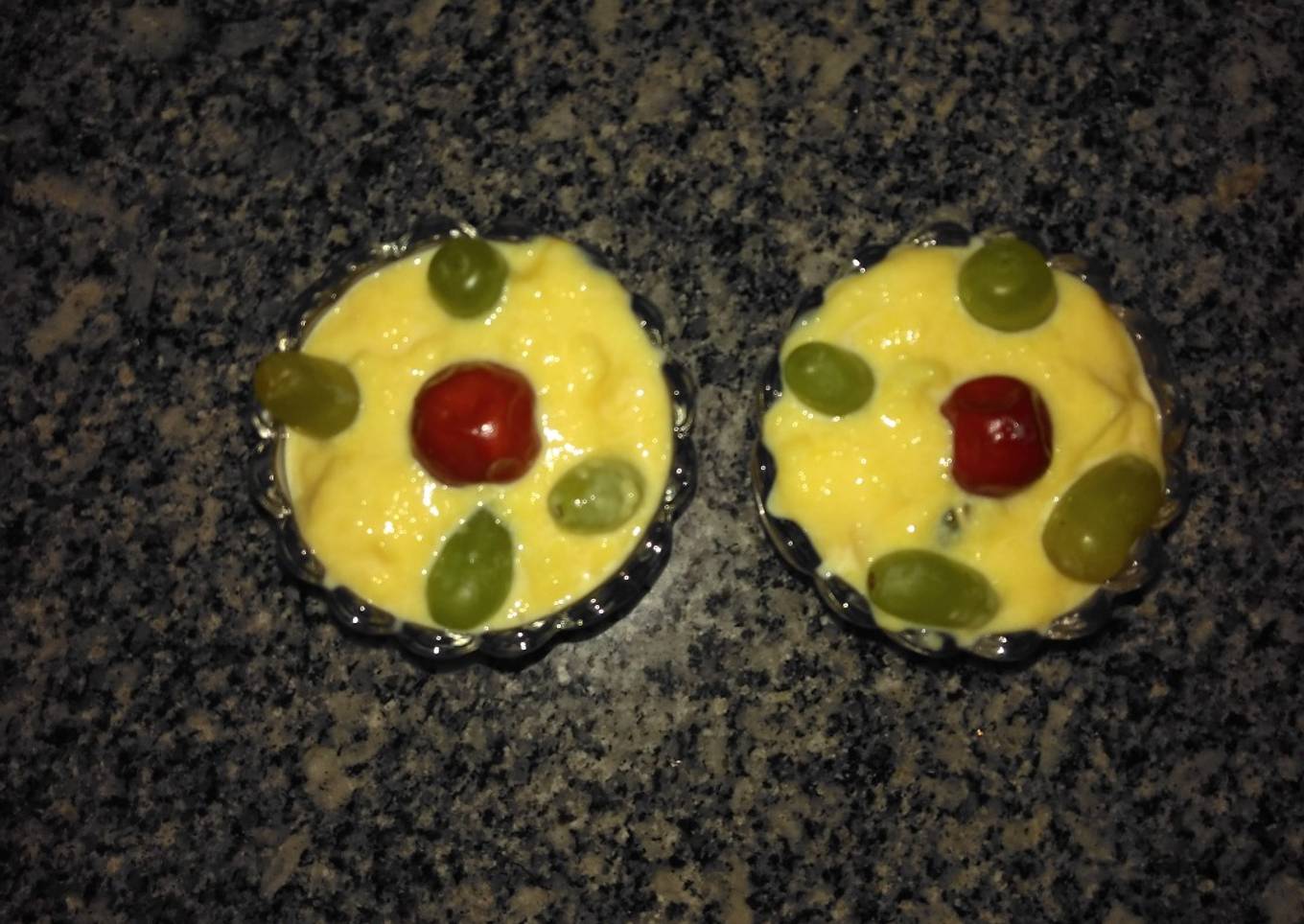 Fruit custard