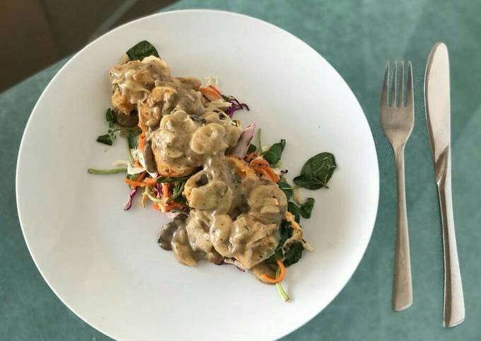 Easiest Way to Prepare Any-night-of-the-week Healthy salad mushroom sauce