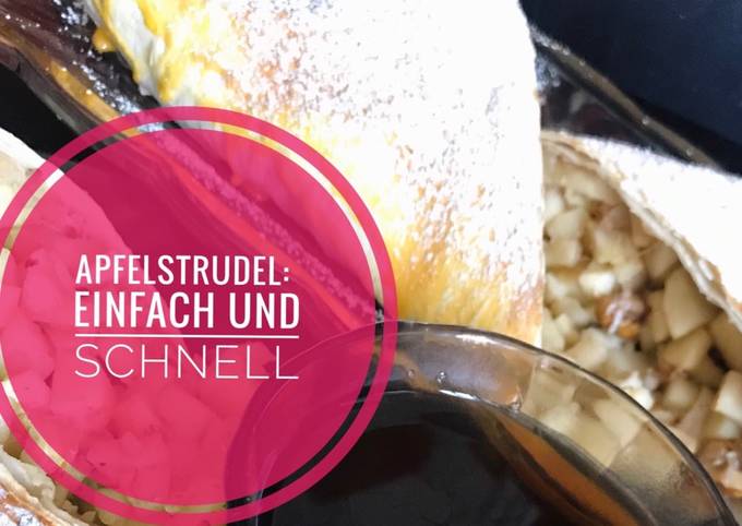 Einfacher Apfelstrudel