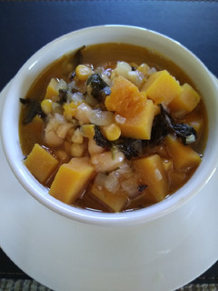 Una foto de Porotos con pilco