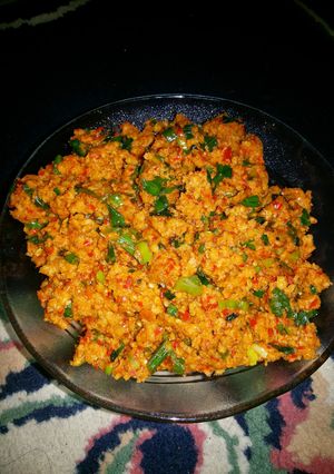 Foto resep Orek oncom tumis sambel rawit