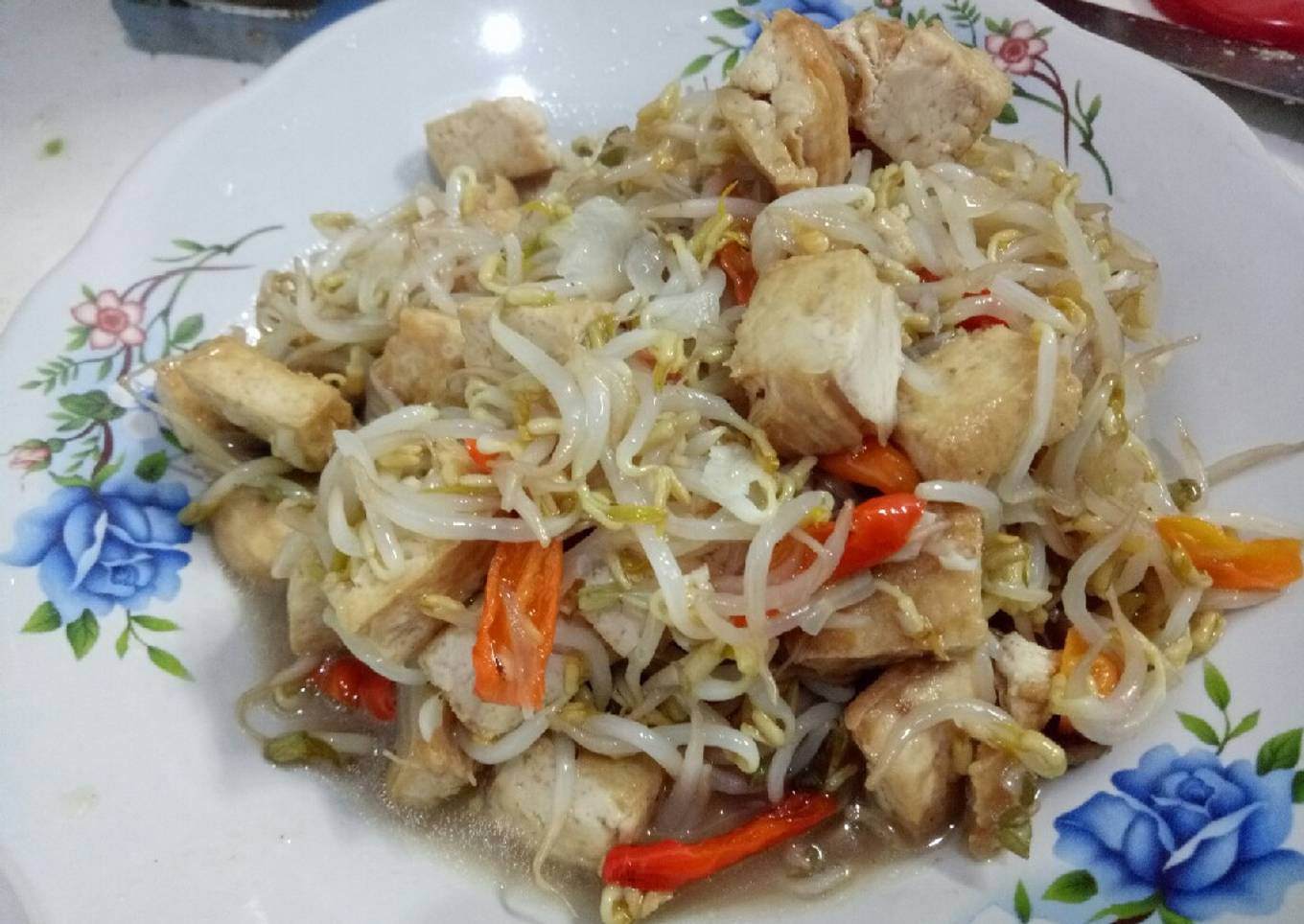 #5 Tumis Toge tahu