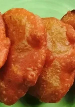 உருளைக்கிழங்கு பஜ்ஜி(potato bajji recipe in tamil) செய்முறை முக்கிய புகைப்படம்