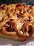 Brioche bouclettes au Nutella